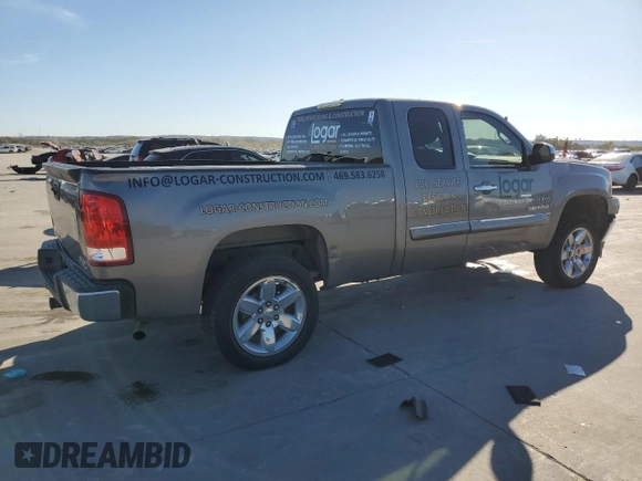 2012 GMC Sierra 1500 SLE with VIN 1GTR1VE01CZ352000, listed as a Copart auction lot 82092314 with 212,493 mi miles and Salvage title. Bid and sale history available at DreamBid. Image 3.