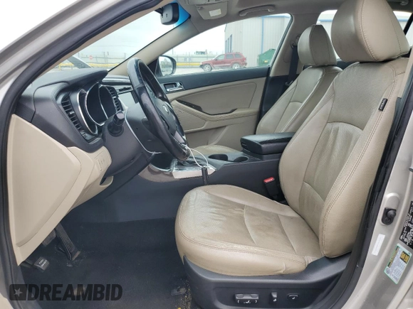 2013 Kia Optima EX z VIN 5XXGN4A76DG124488, wystawiony jako Copart lot #59487325 z przebiegiem 161 440 mil mil oraz Szkoda całkowita • Salvage title. Historia ofert i sprzedaży dostępna na DreamBid. Obrazek 7.