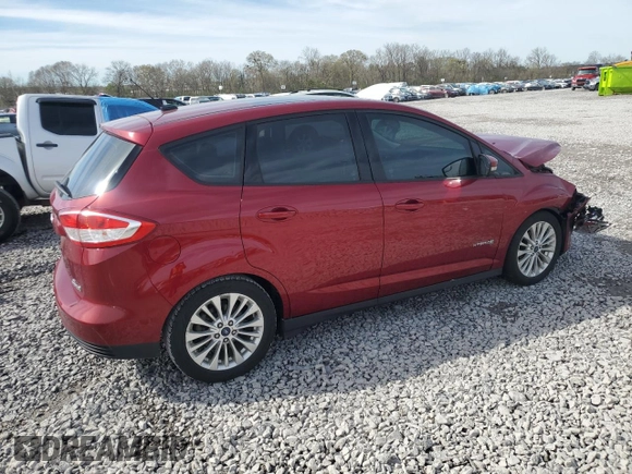 2017 Ford C-Max SE with VIN 1FADP5AU2HL117185, listed as a Copart auction lot 50400125 with 90,133 mi miles and Salvage Title. Bid and sale history available at carsss.com. Image 3.