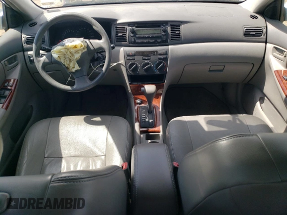 2006 Toyota Corolla CE with VIN 2T1BR30EX6C663148, listed as a Copart auction lot 54101895 with 103,247 mi miles and Salvage Title. Bid and sale history available at DreamBid. Image 8.