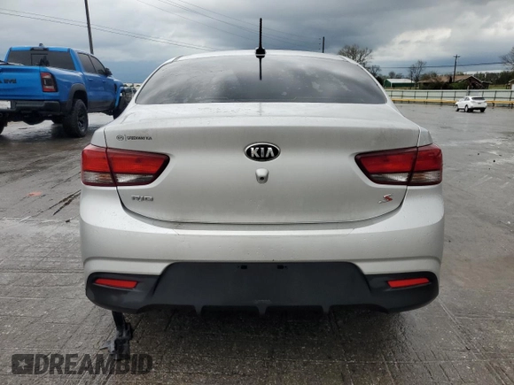 2020 Kia Rio LX with VIN 3KPA24AD3LE255745, listed as a Copart auction lot 51762075 with 99,284 mi miles and Salvage Title. Bid and sale history available at carsss.com. Image 6.