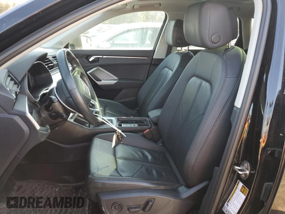 2021 Audi Q3 S line Premium Plus with VIN WA1EECF30M1117484, listed as a Copart auction lot 48607305 with 51,762 mi miles and Salvage Title. Bid and sale history available at DreamBid. Image 7.