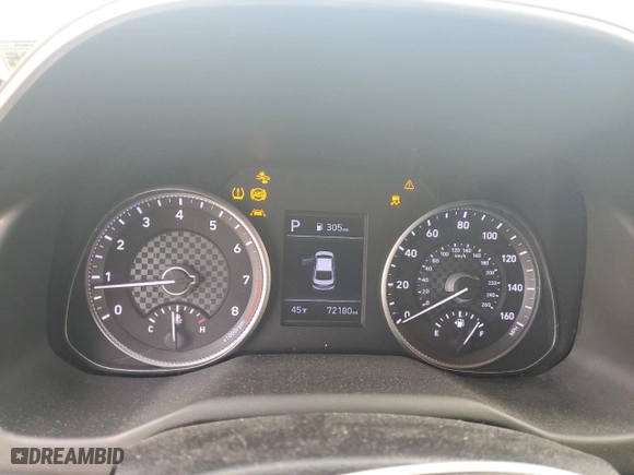2020 Hyundai Elantra Value Edition with VIN 5NPD84LF7LH512783, listed as a Copart auction lot 49047325 with 72,180 mi miles and Salvage Title. Bid and sale history available at carsss.com. Image 9.