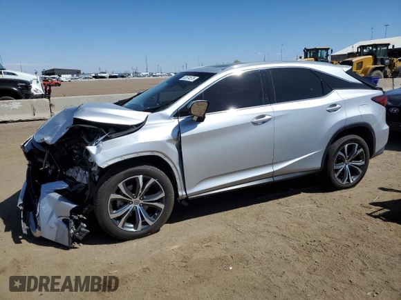 2017 Lexus RX 350 with VIN 2T2BZMCA9HC101738, listed as a Copart auction lot 53574575 with 136,677 mi miles and Salvage title. Bid and sale history available at DreamBid. Image 1.