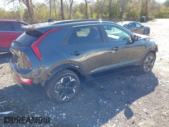 2024 Kia Niro Wind with VIN KNDCR3L18R5120606, listed as a IAAI auction lot 41812549 with 4,735 mi miles and . Bid and sale history available at DreamBid. Image 4.
