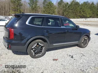 2023 Kia Telluride S with VIN 5XYP6DGC5PG354220, listed as a Copart auction lot 49567635 with 25,571 mi miles and Salvage Title. Bid and sale history available at DreamBid. Image 3.