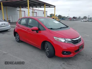 2018 Honda Fit EX z VIN 3HGGK5H84JM722572, wystawiony jako IAAI lot #42045338 z przebiegiem 113 842 mil mil oraz . Historia ofert i sprzedaży dostępna na DreamBid. Obrazek 1.
