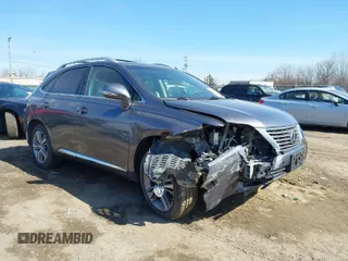2015 Lexus RX 350 with VIN 2T2ZK1BA2FC180766, listed as a IAAI auction lot 41711358 with 63,820 mi miles. Bid and sale history available at carsss.com. Image 1.