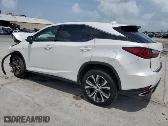 2021 Lexus RX 350 with VIN 2T2HZMAA9MC205427, listed as a Copart auction lot 54352755 with Not Provided miles and Salvage Title. Bid and sale history available at DreamBid. Image 2.