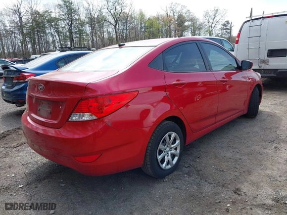 2013 Hyundai Accent GLS with VIN KMHCT4AE6DU353598, listed as a IAAI auction lot 42008388 with 177,101 mi miles. Bid and sale history available at carsss.com. Image 4.