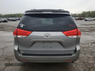 2013 Toyota Sienna XLE with VIN 5TDDK3DC6DS059378, listed as a Copart auction lot 54233765 with 225,129 mi miles and Salvage Title. Bid and sale history available at DreamBid. Image 6.
