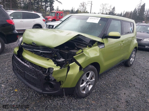 2019 Kia Soul with VIN KNDJN2A29K7921581, listed as a IAAI auction lot 41976574 with 66,816 mi miles. Bid and sale history available at carsss.com. Image 18.