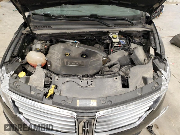 2017 Lincoln MKC Reserve with VIN 5LMTJ3DH9HUL70808, listed as a Copart auction lot 55073295 with 55,775 mi miles and Non Repairable. Bid and sale history available at DreamBid. Image 12.