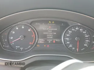 2022 Audi Q5 S line Premium with VIN WA1GAAFY3N2047799, listed as a Copart auction lot 52827315 with 22,846 mi miles and Salvage title. Bid and sale history available at DreamBid. Image 9.