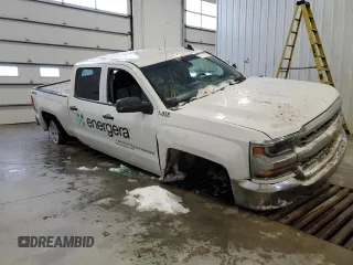 2018 Chevrolet Silverado 1500 Work Truck with VIN 3GCUKNEC4JG156616, listed as a Copart auction lot 44974655 with 158,347 mi miles and Salvage Title. Bid and sale history available at carsss.com. Image 4.