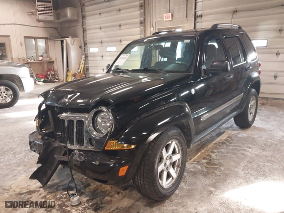 2005 Jeep Liberty Limited with VIN 1J8GL58K05W709307, listed as a IAAI auction lot 41642426 with 81,908 mi miles. Bid and sale history available at carsss.com. Image 18.