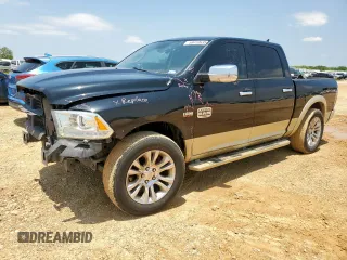 2014 Ram 1500 Longhorn with VIN 1C6RR6PT9ES441774, listed as a Copart auction lot 58410635 with 113,383 mi miles and Salvage title. Bid and sale history available at DreamBid. Image 1.