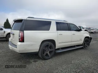 2015 GMC Yukon XL Denali with VIN 1GKS2JKJ0FR540729, listed as a Copart auction lot 46846035 with 131,849 mi miles and Salvage Title. Bid and sale history available at carsss.com. Image 3.
