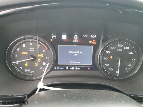 2020 Cadillac XT6 AWD Premium Luxury with VIN 1GYKPDRS7LZ124714, listed as a Copart auction lot 41449365 with 48,918 mi miles and Salvage Title. Bid and sale history available at carsss.com. Image 9.