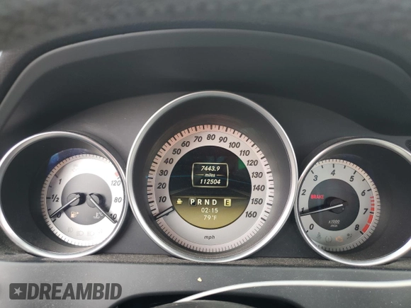 2012 Mercedes-Benz C 250 Sport с VIN WDDGF4HB0CA627652, выставлен на аукционе Copart как лот 65269385 с пробегом 112 504 миль миль и Чистый • Clean title. История ставок и продаж доступна на DreamBid. Изображение 9.