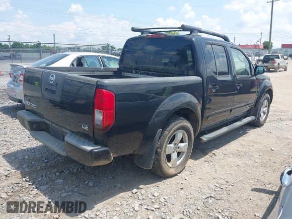 2007 Nissan Frontier SE with VIN 1N6AD07U57C422529, listed as a IAAI auction lot 42547386 with 242,955 mi miles and . Bid and sale history available at DreamBid. Image 4.