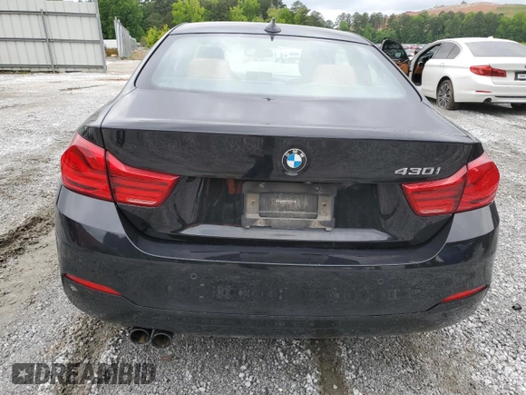 2018 BMW 4 Series 430i z VIN WBA4W3C50JAC97534, wystawiony jako Copart lot #55630895 z przebiegiem 90 212 mil mil oraz Szkody całkowita. Historia ofert i sprzedaży dostępna na DreamBid. Obrazek 6.