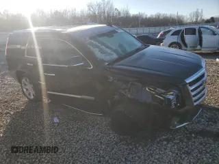 2018 Cadillac Escalade Luxury z VIN 1GYS4BKJ5JR383407, wystawiony jako Copart lot #46057505 z przebiegiem 97 057 mil mil oraz Szkoda całkowita • Salvage title. Historia ofert i sprzedaży dostępna na DreamBid. Obrazek 4.