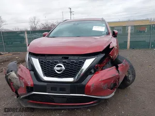 2020 Nissan Murano SV with VIN 5N1AZ2BS4LN131570, listed as a IAAI auction lot 41227597 with 103,991 mi miles. Bid and sale history available at carsss.com. Image 12.
