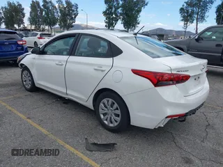 2022 Hyundai Accent SE with VIN 3KPC24A67NE177354, listed as a IAAI auction lot 42255732 with 30,969 mi miles and . Bid and sale history available at DreamBid. Image 3.