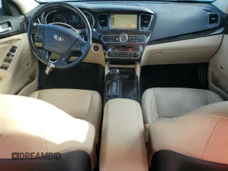 2016 Kia Cadenza Premium with VIN KNALN4D73G5215640, listed as a Copart auction lot 84966664 with 119,055 mi miles and Clean Title. Bid and sale history available at carsss.com. Image 8.