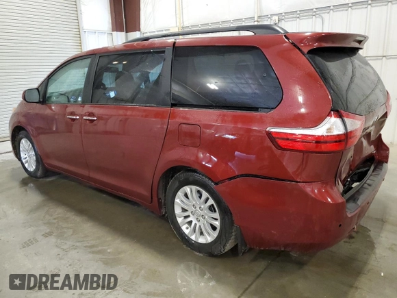 2017 Toyota Sienna XLE Auto Access Seat с VIN 5TDYZ3DC0HS849195, выставлен на аукционе Copart как лот 57524145 с пробегом 78 979 миль миль и Списание • Salvage title. История ставок и продаж доступна на DreamBid. Изображение 2.
