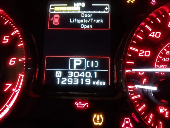 2016 Subaru WRX Premium with VIN JF1VA1E64G8811369, listed as a IAAI auction lot 41243335 with 129,319 mi miles. Bid and sale history available at carsss.com. Image 16.