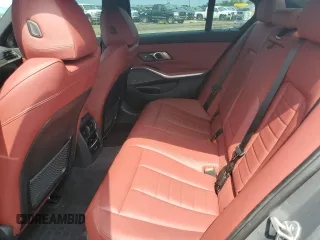 2022 BMW 3 Series M340i xDrive with VIN WBA5U9C07NFM06921, listed as a Copart auction lot 64725683 with 16,994 mi miles and . Bid and sale history available at DreamBid. Image 10.