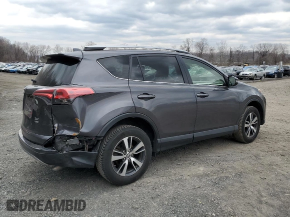 2018 Toyota RAV4 XLE with VIN JTMRFREV6JJ720655, listed as a Copart auction lot 52198195 with 178,274 mi miles and Salvage Title. Bid and sale history available at carsss.com. Image 3.