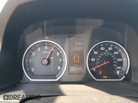 2011 Honda CR-V SE with VIN 5J6RE4H45BL103773, listed as a Copart auction lot 49448075 with 153,663 mi miles and Salvage Title. Bid and sale history available at carsss.com. Image 9.