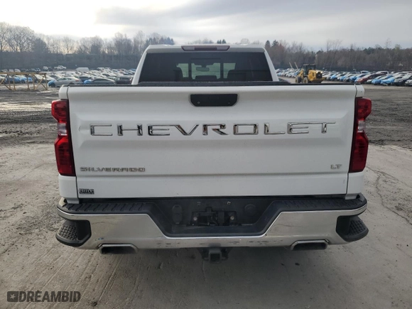 2019 Chevrolet Silverado 1500 LT with VIN 1GCRYDED1KZ252275, listed as a Copart auction lot 52880545 with 88,818 mi miles and Salvage Title. Bid and sale history available at carsss.com. Image 6.