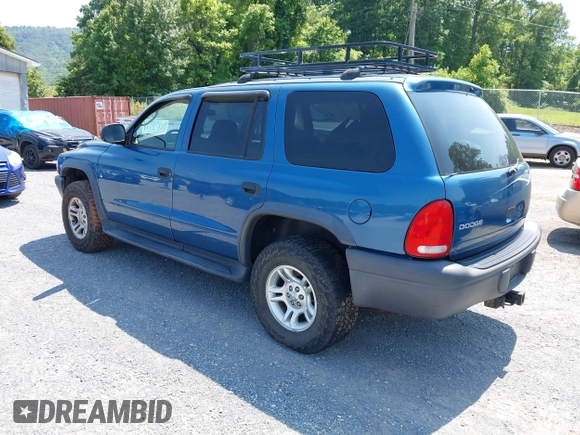 2003 Dodge Durango Sport with VIN 1D4HS38N53F510492, listed as a IAAI auction lot 42378667 with 170,968 mi miles and . Bid and sale history available at DreamBid. Image 3.