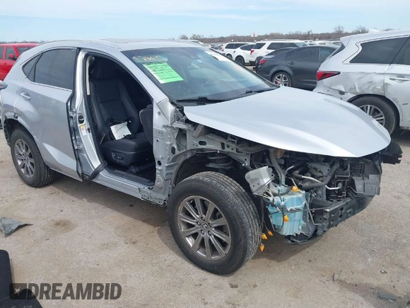 2019 Lexus NX with VIN JTJYARBZ7K2132869, listed as a IAAI auction lot 41795753 with 71,635 mi miles. Bid and sale history available at carsss.com. Image 1.