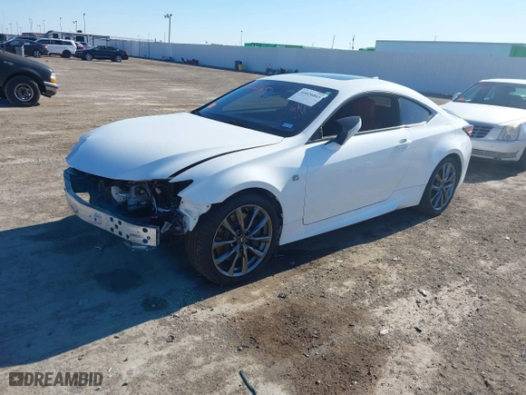 2019 Lexus RC with VIN JTHHZ5BC9K5021317, listed as a IAAI auction lot 41626865 with 81,230 mi miles. Bid and sale history available at carsss.com. Image 15.