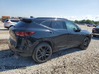 2024 Chevrolet Blazer RS with VIN 3GNKBKRS3RS138082, listed as a Copart auction lot 62945315 with 25,459 mi miles and Salvage title. Bid and sale history available at DreamBid. Image 3.