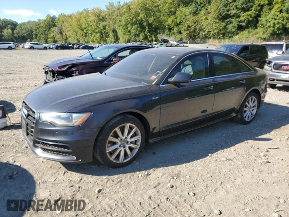 2013 Audi A6 3.0T Prestige with VIN WAUHGAFC3DN042867, listed as a Copart auction lot 71119854 with 234,195 mi miles and Clean Title. Bid and sale history available at carsss.com. Image 1.