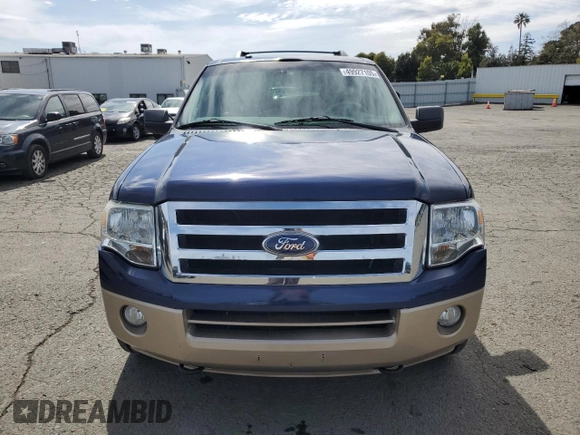 2012 Ford Expedition Max King Ranch with VIN 1FMJK1J52CEF48762, listed as a Copart auction lot 49927105 with 108,235 mi miles and Clean title. Bid and sale history available at DreamBid. Image 5.
