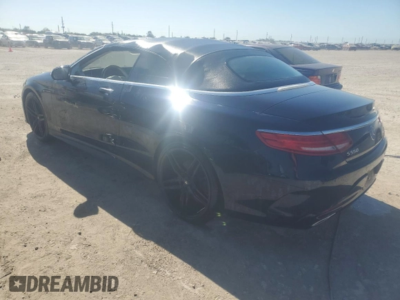 2017 Mercedes-Benz S 550 with VIN WDDXK8CB7HA031584, listed as a Copart auction lot 74034154 with Not Provided miles and Non Repairable. Bid and sale history available at DreamBid. Image 2.