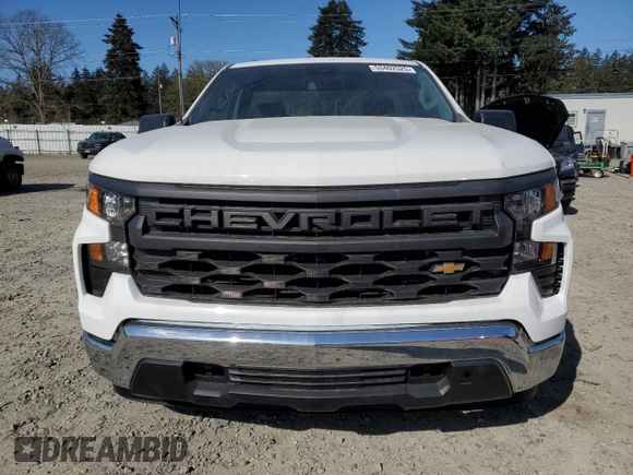 2023 Chevrolet Silverado 1500 Work Truck with VIN 3GCNAAED1PG293594, listed as a Copart auction lot 53402525 with 0 mi miles and Clean Title. Bid and sale history available at carsss.com. Image 5.