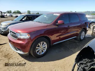 2019 Dodge Durango SXT with VIN 1C4RDHAG6KC644593, listed as a Copart auction lot 56894075 with 67,766 mi miles and Salvage title. Bid and sale history available at DreamBid. Image 1.
