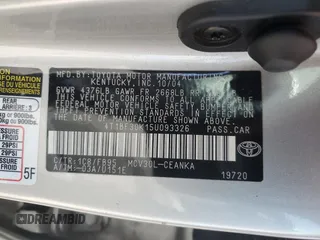 2005 Toyota Camry LE with VIN 4T1BF30K15U093326, listed as a Copart auction lot 48425395 with 90,728 mi miles and Salvage Title. Bid and sale history available at DreamBid. Image 15.