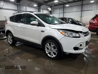 2013 Ford Escape SEL with VIN 1FMCU9HX5DUB88516, listed as a Copart auction lot 41457275 with 94,637 mi miles and Salvage Title. Bid and sale history available at carsss.com. Image 4.