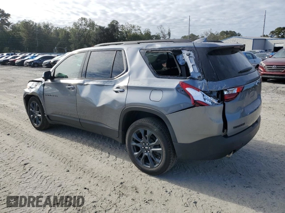 2021 Chevrolet Traverse RS with VIN 1GNERJKW8MJ184873, listed as a Copart auction lot 78781304 with 41,664 mi miles and Salvage Title. Bid and sale history available at carsss.com. Image 2.