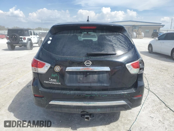 2014 Nissan Pathfinder SV with VIN 5N1AR2MN2EC669786, listed as a Copart auction lot 45942075 with 192,357 mi miles and Salvage Title. Bid and sale history available at carsss.com. Image 6.