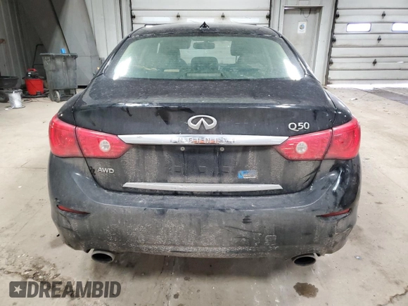 2017 Infiniti Q50 Premium z VIN JN1EV7AR4HM830890, wystawiony jako Copart lot #89015575 z przebiegiem 70 280 mil mil oraz Szkoda całkowita • Salvage title. Historia ofert i sprzedaży dostępna na DreamBid. Obrazek 6.